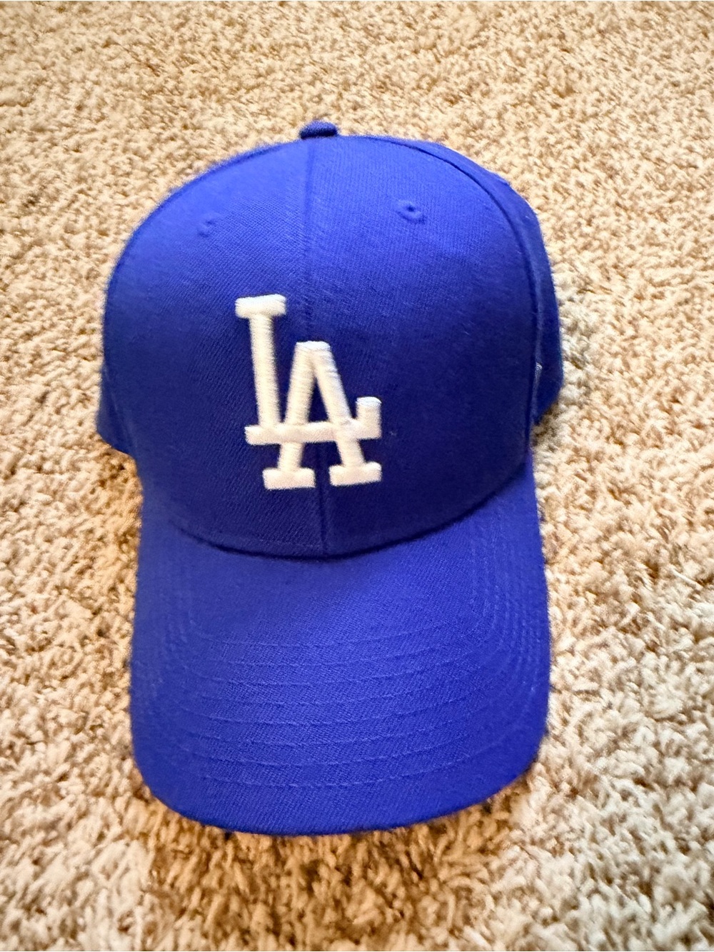 Blue Dodgers LA Logo Baseball Cap